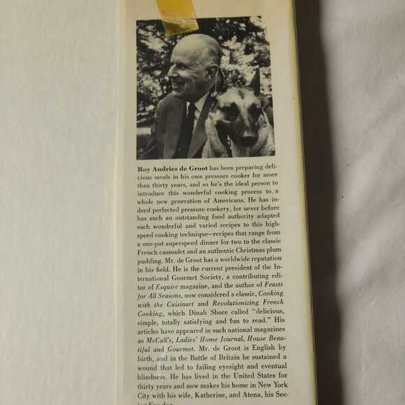 2 Book Set-Official Presto Pressure Cooker Cookbook & Pressure Cookery Perfected - Picture 4 of 10